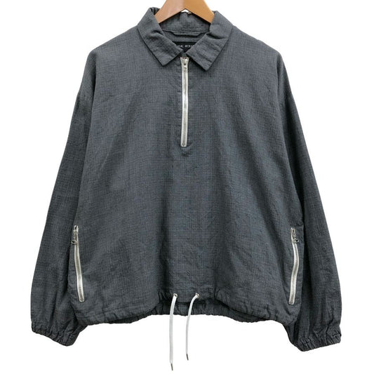 極美品◆ヴァイナルアーカイブ 17SS アノラックジャケット ハーフジップ メンズ サイズS VAINL ARCHIVE 【AFB27】