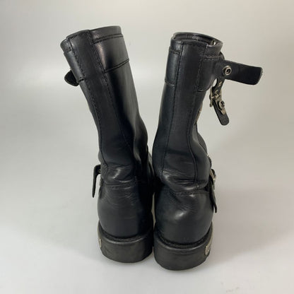 レッドウィング モーターサイクルブーツ スタイル1669 廃盤品 ブラック サイズ7.5 メンズ RED WING 約25.5cm【YB1】