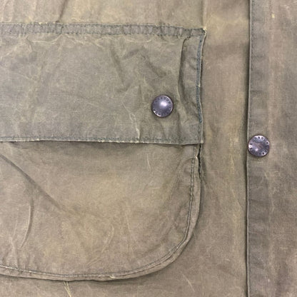 中古◆バブアー コート GAMEFAIR オイルドジャケット ハンチングジャケット メンズ サイズC40 カーキ系 Barbour 【AFA18】