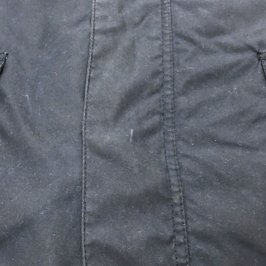極美品◆バブアー オイルドジャケット 3ワラント メンズ ネイビー Lサイズ Barbour 【AFA9】
