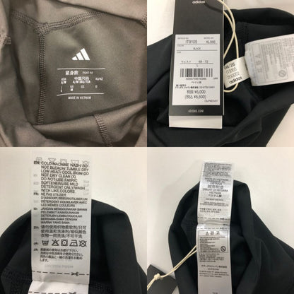 アディダス レギンス IT9105 KLS66 レディース ブラック ポリエステル サイズL ウエスト69-72 adidas 【AFB39】