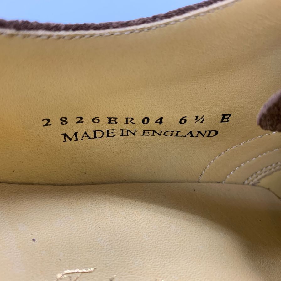 ロイドフットウェア レザーシューズ 2826ER04 ウイングチップ スエード メンズ サイズ6.5 ブラウン系 Lloyd Footwear 約25.0cm【AFD3】