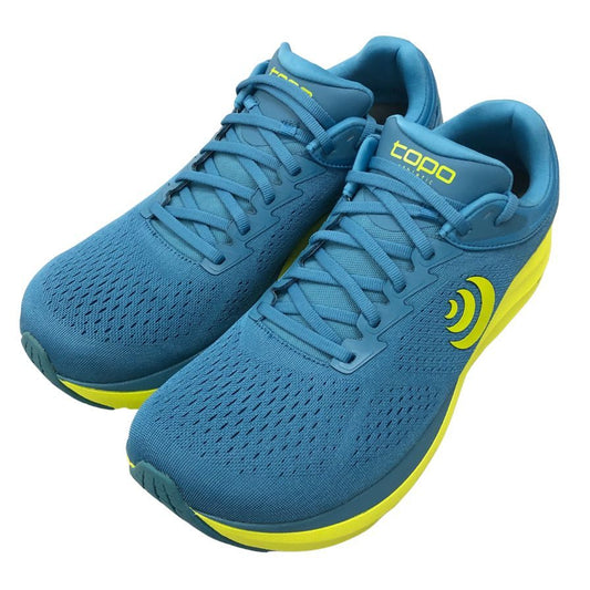 トポ アスレティック スニーカー PHANTOM 3 Blue Lime ブルー系 サイズUS11 メンズ TOPO ATHLETIC 約29.0cm【AFD15-2】