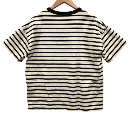 アボンタージ ビームスF別注 Tシャツ ボーダー ポケット ブラック メンズ サイズL A VONTADE BEAMS F【LA】