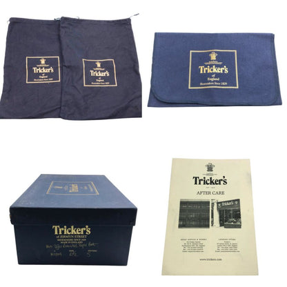 トリッカーズ カントリーブーツ M2904 ブラウン 6ハーフ メンズ レースアップ 革靴 Tricker’s ブーツ 約24.5cm【LA】【中古】