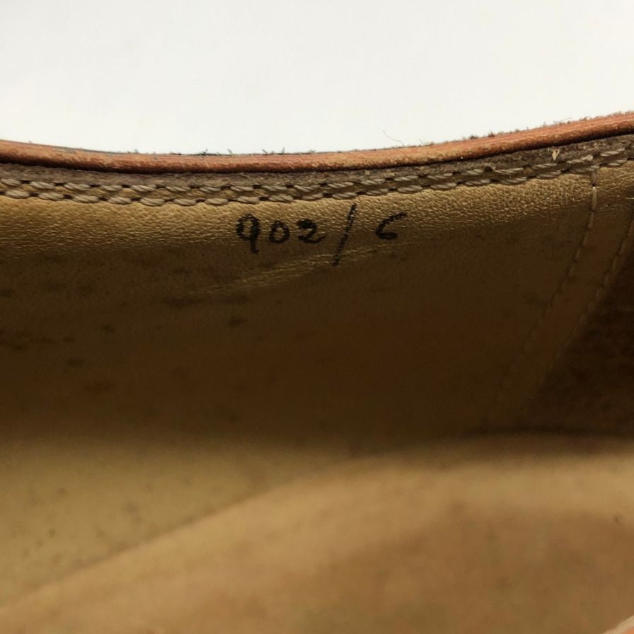 ベルルッティ レザーシューズ シングルモンク パティーヌ メダリオン プレーントゥ メンズ ブラウン系 サイズUK6 Berluti 約25.0cm【PTM】