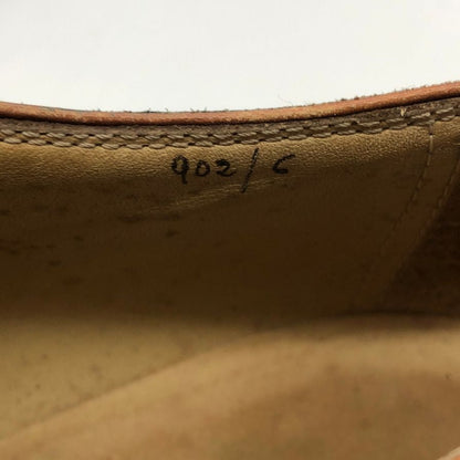 ベルルッティ レザーシューズ シングルモンク パティーヌ メダリオン プレーントゥ メンズ ブラウン系 サイズUK6 Berluti 約25.0cm【PTM】