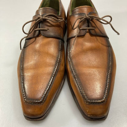 ベルルッティ レザーシューズ スクエアトゥ メンズ サイズ6相当 ブラウン系 BERLUTI ビジネスシューズ 約25.0cm【LA】【中古】