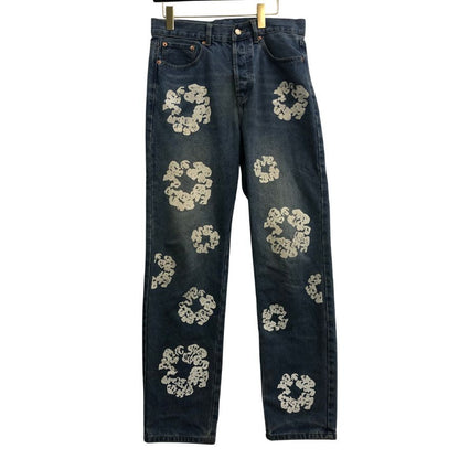 リーバイス×デニムティアーズ フラワープリント デニム メンズ サイズ30 ブルー系  Levi's Denim Tears 【AFB19】