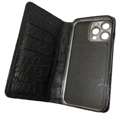 ゼルパリ スマホケース iPhone16 プロマックス クロコダイル ZELE PARIS