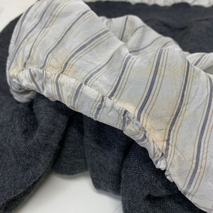 中古◆メゾン マルジェラ 22AW クルーネックニット ダメージ加工 グレー メンズ サイズM SI1HA0005 Maison Margiela 【AFB5】