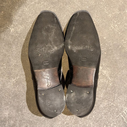 クロケット&ジョーンズ レザーシューズ クリフォード ウイングチップ ブラック サイズUK8E メンズ Crockett&Jones ビジネスシューズ 約26.5cm【LA】【中古】