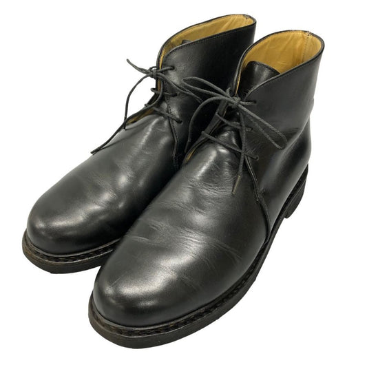 パラブーツ チャッカブーツ ブロワ レザー ブラック メンズ サイズ7 Paraboot BLOIS 約25.0cm【AFC29】