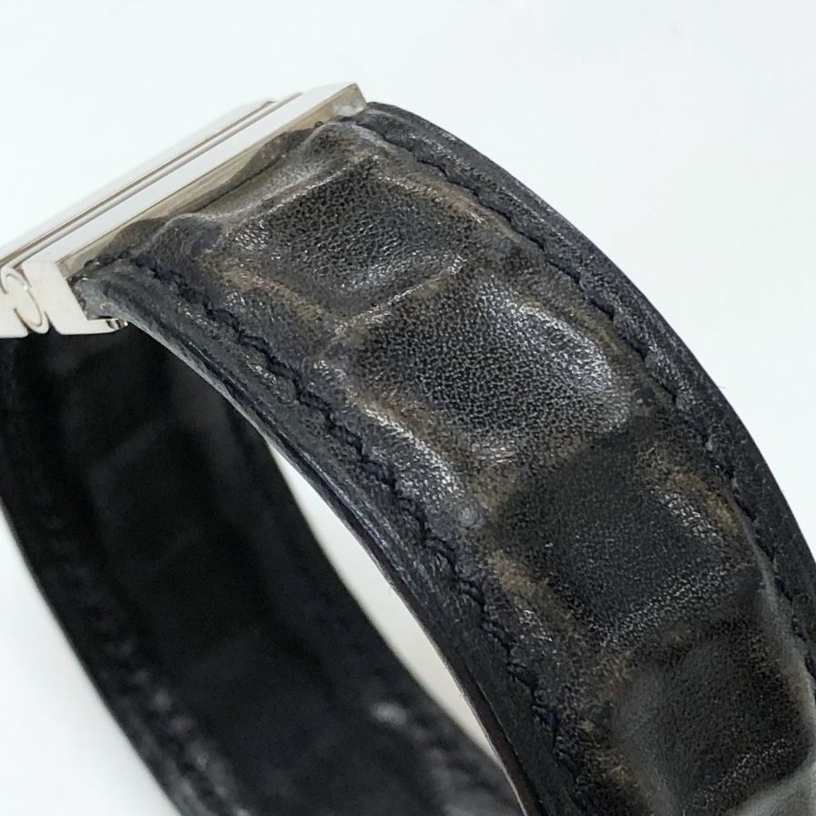 エルメス レザーブレスレット シルバー金具 レディース HERMES