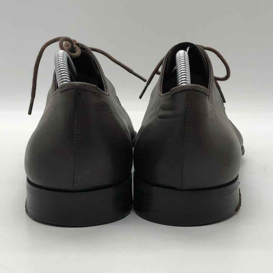 プラダ ダービーシューズ ダークブラウン サイズ5 PRADA 約25.0cm【AFC47】