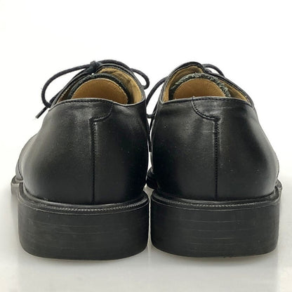 バリー レザーシューズ プレーントゥ 57351 メンズ ブラック サイズ8 BALLY 約26.5cm【AFC8】