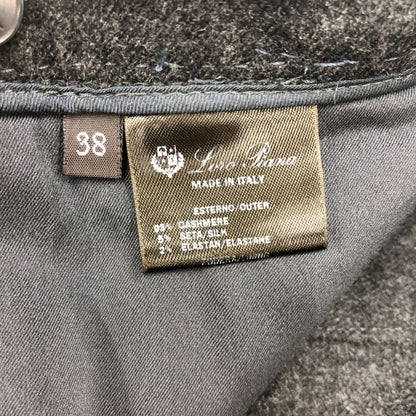 ロロピアーナ パンツ カシミヤ混 グレー レディース サイズ38 LoLo Piana 【AFB4】