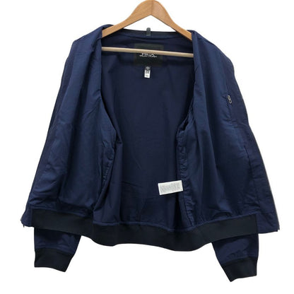 美品◆ラルフローレン ジップアップブルゾン ナイロン ネイビー メンズ サイズM RLX RALPH LAUREN 【AFB45】