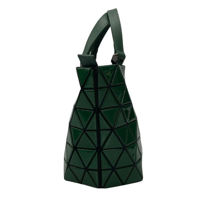 バオバオ イッセイミヤケ スモールハンドバッグ 2WAY クリスタルグロス BB53AG303 グリーン レディース BAOBAO ISSEI MIYAKE【AFE10】