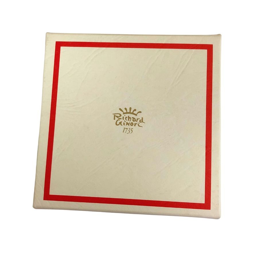 リチャードジノリ 小皿 ジュビレオコレクション 2000 ブルー×ホワイト Richard Ginori【AFI15】【中古】