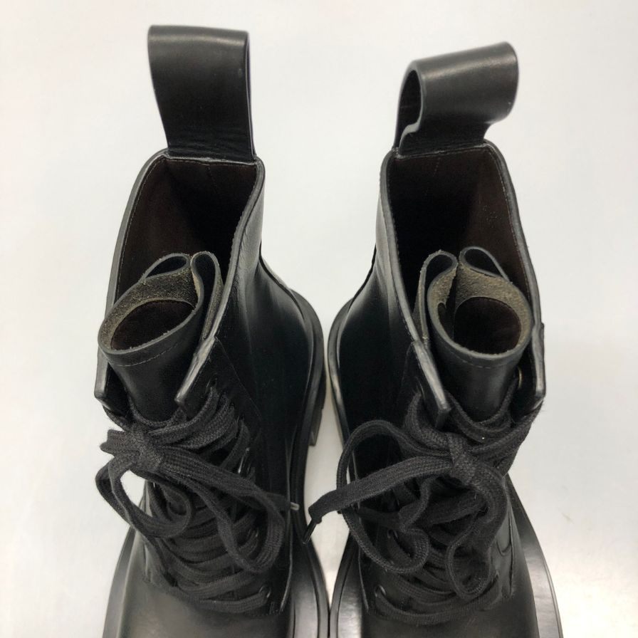ボッテガヴェネタ ブーツ LUG ANKLE ブラック サイズ36 レディース BOTTEGA VENETA 約23.0cm【AFD15】