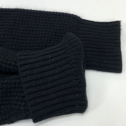 美品◆グリーンクラブス カシミヤ100％ ハイゲージニット ブラック メンズ サイズ3 GREEN CLUBS 【AFB3】