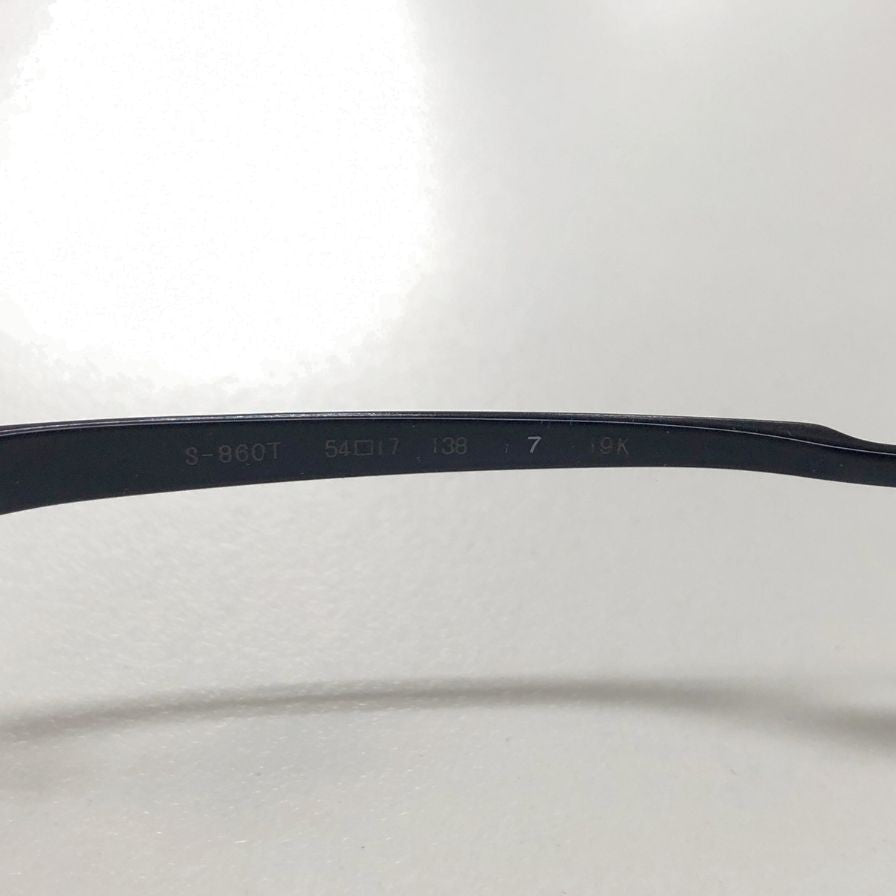 フォーナインズ チタン眼鏡 S-850T ユニセックス ブラック系 999'9【AFI19】