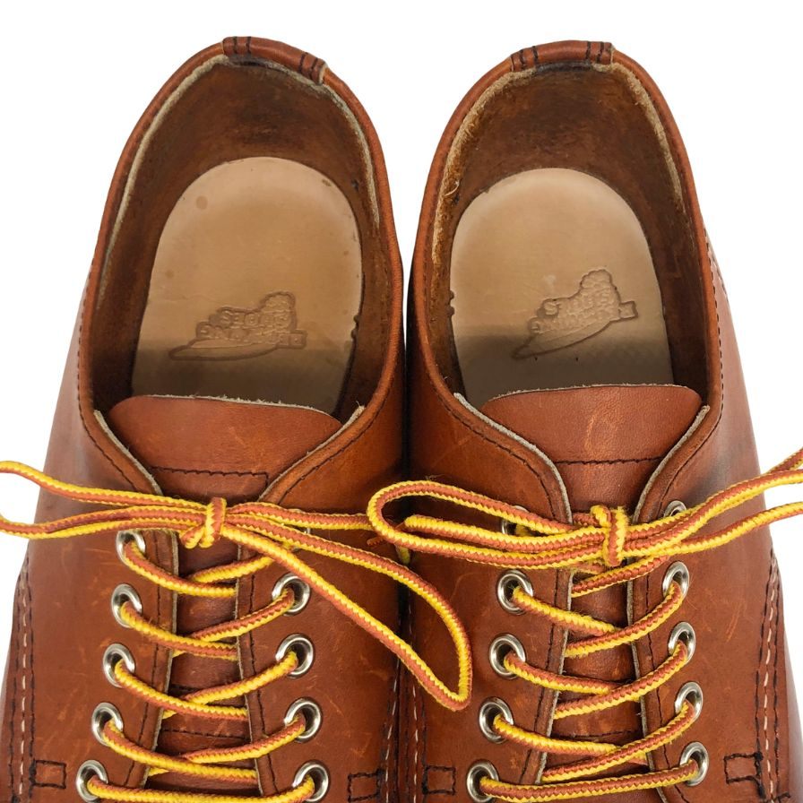 レッドウィング ブーツ クラシックモック オックスフォード 8092 ブラウン サイズ8.5D Red Wing Classic Moc Oxford ブーツ 約26.5cm【LA】【中古】