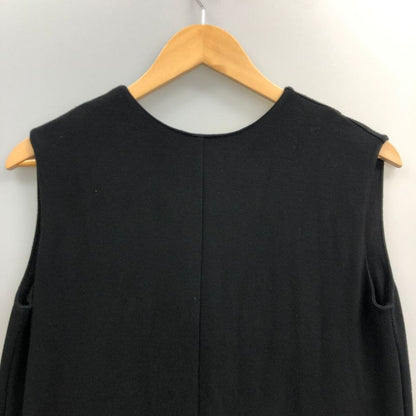 中古◆グラムリップス ノースリーブワンピース マキシ丈 ブラック レディース サイズフリー GlamLips 【AFB34】
