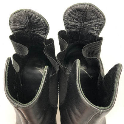 ベロクオイオ ヒールブーツ ブラック サイズ35 VERO CUOIO 約22.5cm【AFC42】