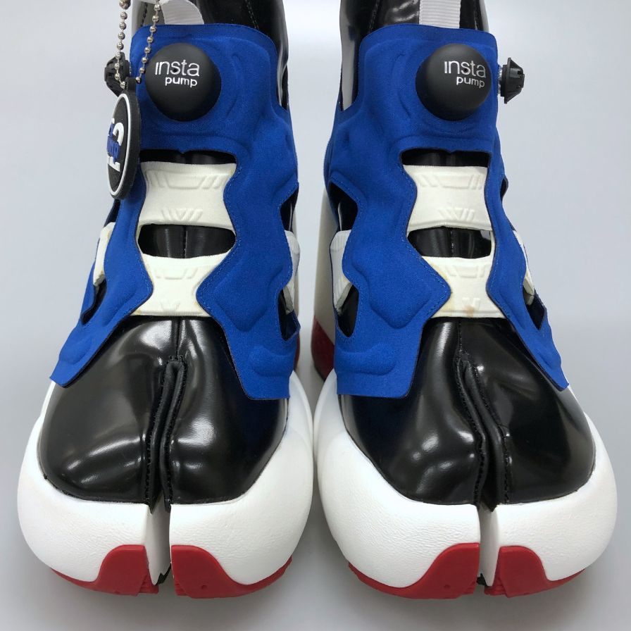 メゾンマルジェラ リーボック スニーカー Tabi Instapump Fury Hi S34WU0023 ブルー系 レディース サイズ35 Maison Margiela Reebok 約21.5cm【AFA3】