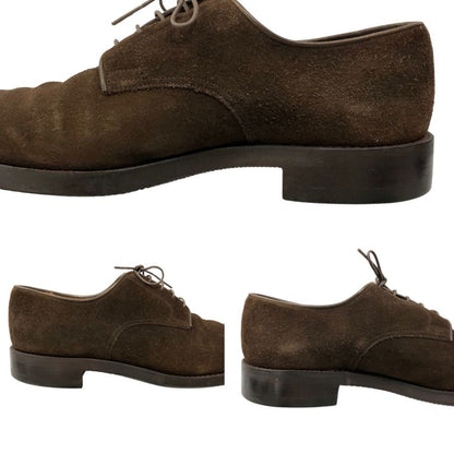 クロケット＆ジョーンズ レザーシューズ ウースター スエード ブラウン メンズ サイズ9.5 E CROCKETT&JONES worcester ビジネスシューズ 約28.0cm【LA】【中古】