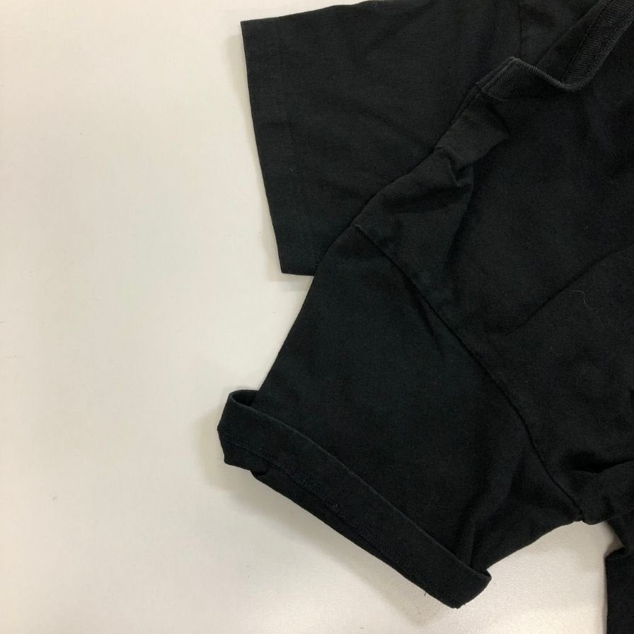 中古◆サカイ 半袖Tシャツ 刺繍ロゴポケット ブラック サイズ3 25ｰ01071S Sacai 【AFA21】