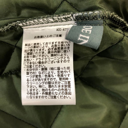 極美品◆オーケン コール キルティングジャケット カーキ メンズ サイズ36 Auchincoal 【AFA20】