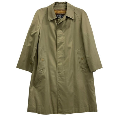 バーバリー バルカラーコート 旧タグ ライナー付き カーキ メンズ サイズ160 Burberry【LA】