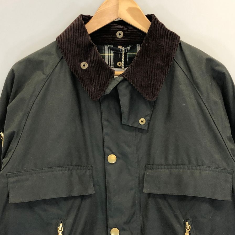 バブアー ビデイルジャケット 125周年記念モデル MWX1543SG51 メンズ サイズM ブラック Barbour 125YEARS ICONS BEDALE JACKET【LA】