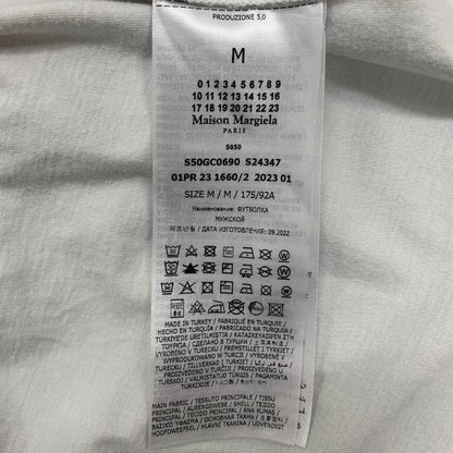極美品◆メゾンマルジェラ Tシャツ S50GC0690 23SS サイズM Maison Margiela メンズ【AFB14】
