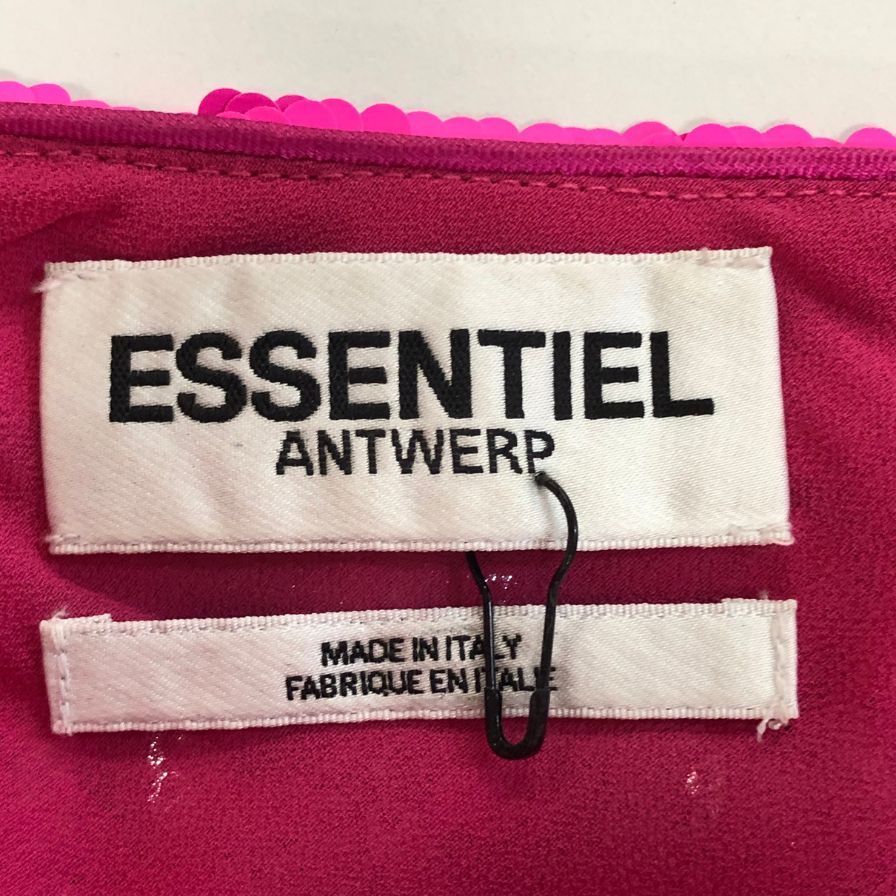 美品◆エッセンシャル アントワープ ワンピース ドレス ピンク系 サイズ38 レディース Essentiel Antwerp 【AFB5】