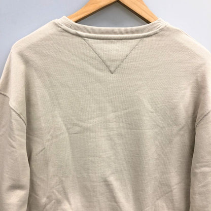 美品◆トミージーンズ スウェット クロップド丈 サイドレース アイボリー レディース サイズS TOMMY JEANS 【AFB5】