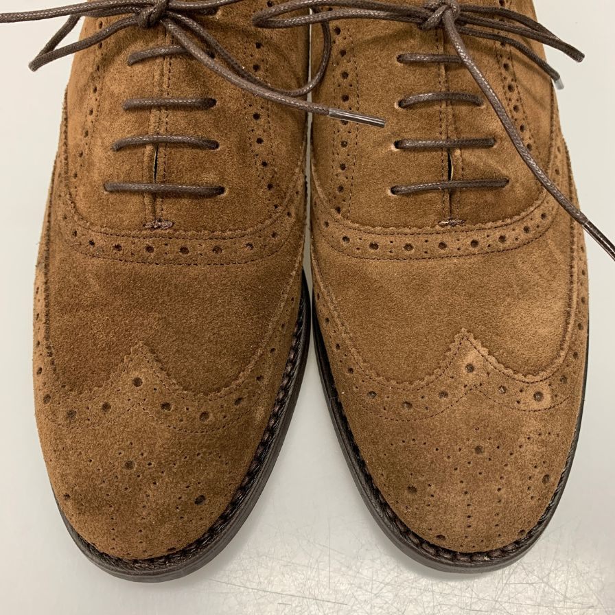 ロイドフットウェア レザーシューズ 2826ER04 ウイングチップ スエード メンズ サイズ7 ブラウン系 Lloyd Footwear 約25.5cm【AFD12】