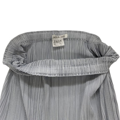 プリーツプリーズ イッセイミヤケ  ロングスカート グレー サイズ2 PP55-JG102 PLEATS PLEASE ISSEY MIYAKE【AFB48】