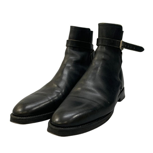 シュニーダーライディング ジョッパーブーツ  メンズ サイズ 8 ハーフ ブラック SCHNIEDER RIDING BOOTS 約26.5cm【AFF13】