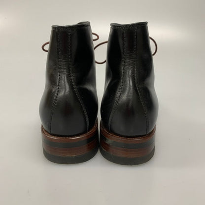オールデン タンカーブーツ 45450 MUSEUM ARK別注 カーフ ブラック サイズ8 Alden ブーツ 約26.0cm【LA】【中古】