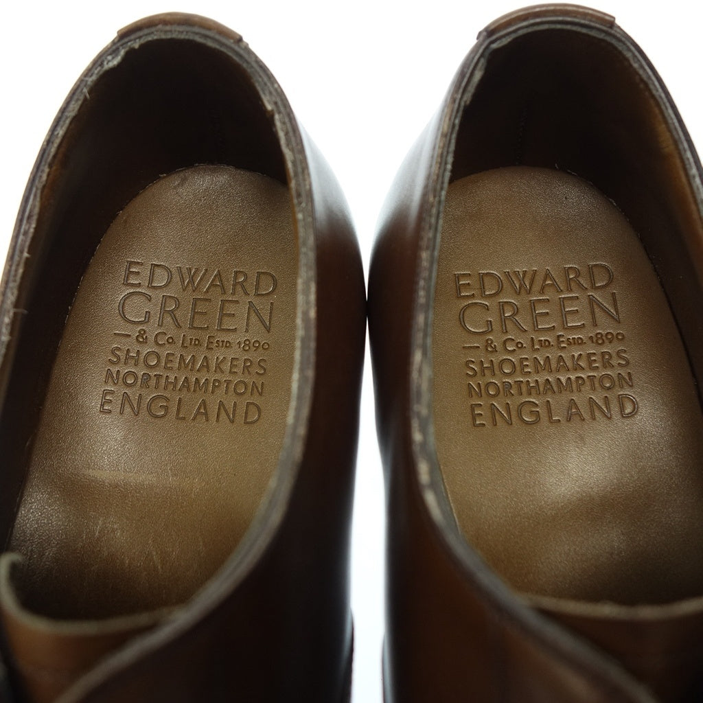 Like new◆Edward Green Leather Shoes Straight Tip Chelsea Men's 202 Last Dark Oak Antique Size UK7.5 EDWARD GREEN CHELSEA [LA] 