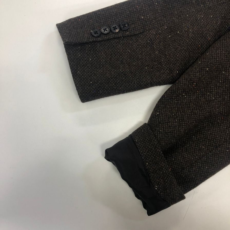 美品◆ブルックスブラザーズ スリム フランネル ジャケット メンズ サイズ37 ブラウン Brooks Brothers 【AFA12】