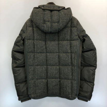 美品◆モンクレール ダウンジャケット モブージュ カモフラ メンズ カーキ サイズ0 MONCLER MAUBEUGE 【AFA5】