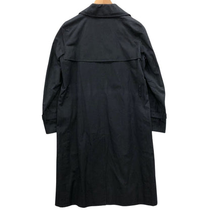 中古◆バーバリーロンドン トレンチコート 裏地チェック ブラック サイズ36 レディース BURBERRY LONDON 【AFB21】