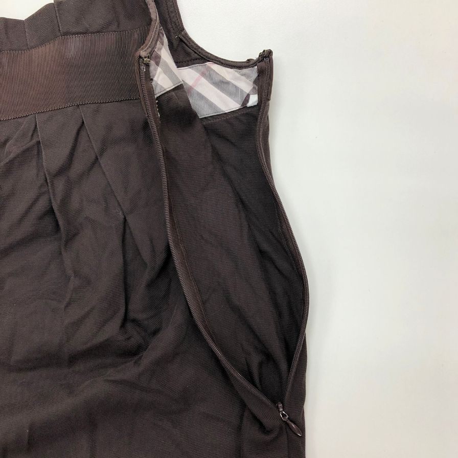 バーバリーブルーレーベル　ノースリーブチュニック ○ BURBERRY BLUE LABEL ノースリーブチュニック36