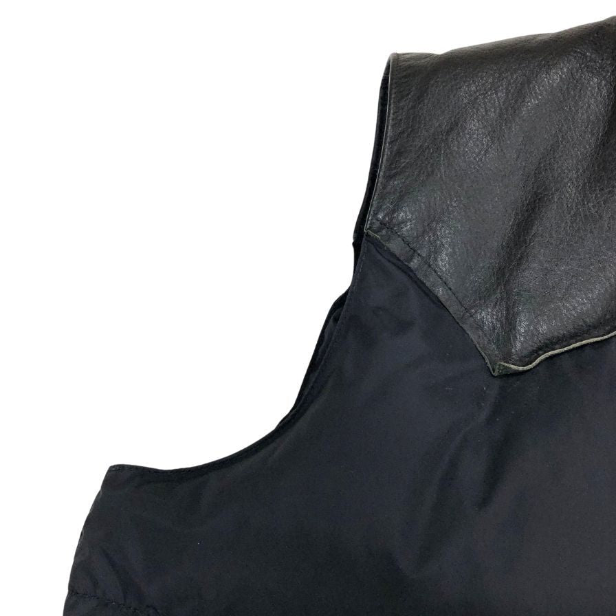美品◆ロッキーマウンテン フェザーベッド ビームス別注 ダウンベスト CHRISTY VEST ブラック メンズ サイズ40 Rocky Mountain FeatherBed BEAMS 【AFA7】