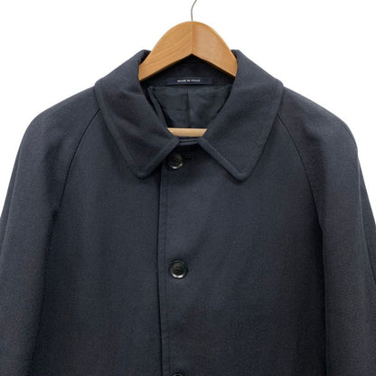 美品◆タリアトーレ バルマカーンコート LARS サイズ48 メンズ ブラック TAGLIATORE 【AFA11】